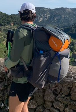 Gepäck für eine Fernwanderung mit TrailNation