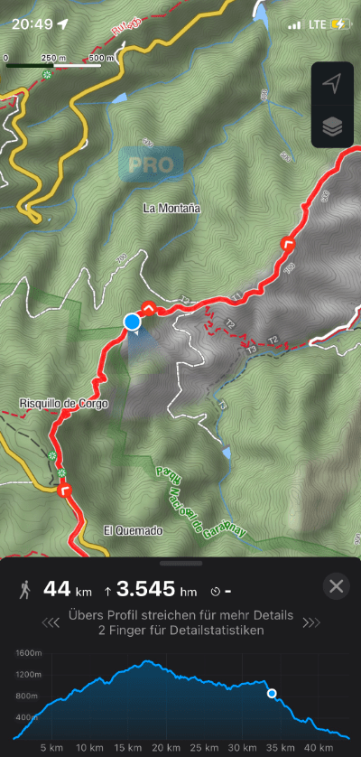 GR 131 La Gomera
Wandern La Gomera
Wanderweg GR 131
Vallehermoso nach San Sebastian
Wanderbericht La Gomera
Höhenmeter GR 131
Nebelwald La Gomera
Urwald La Gomera
Wandertour La Gomera
La Gomera Wandertipps
Schlafplätze GR 131
Ziegengulasch Bar Amparo
Trekking La Gomera
Wanderroute GR 131
Wandern Kanarische Inseln