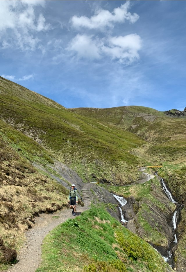 Wanderer auf dem Bärentrek