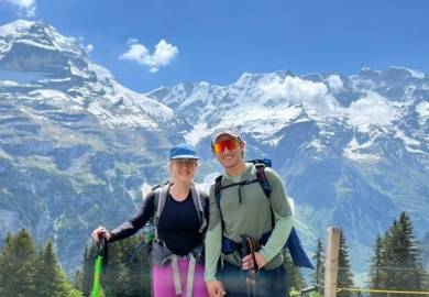 Lea und Lucas von TrailNation auf Bärentrek