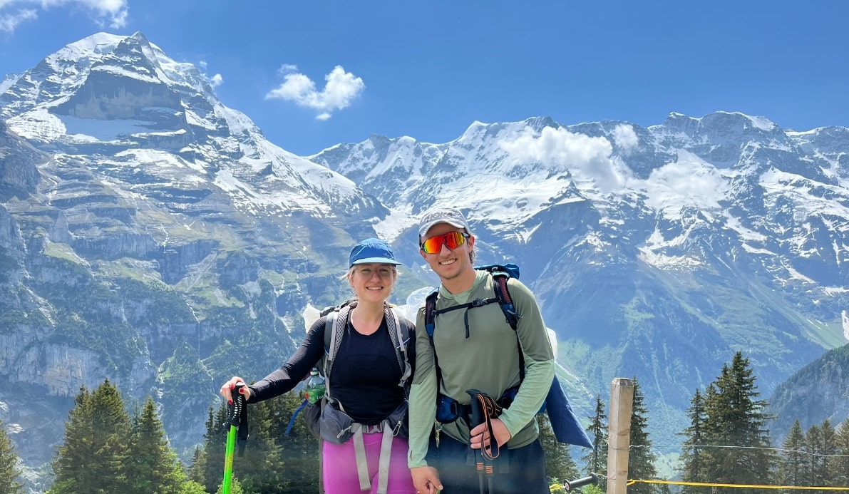 Lea und Lucas von TrailNation auf Bärentrek