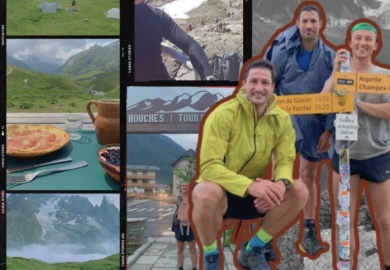 Tour du Mont Blanc Zelten